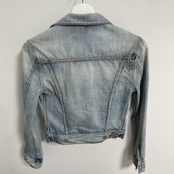 Aritzia - Talula - Light Blue Denim Jean Jacket - Size XS - Picture 3 of 4